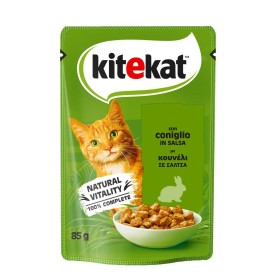 Kitekat Υγρή Τροφή Φακελάκι σε Σάλτσα για Ενήλικες Γάτες με Γεύση Κουνέλι 85g