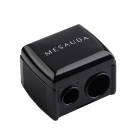 Mesauda Milano Double Pencil Sharpener Διπλή Ξύστρα για Μολύβια Μακιγιάζ 1 Τεμάχιο