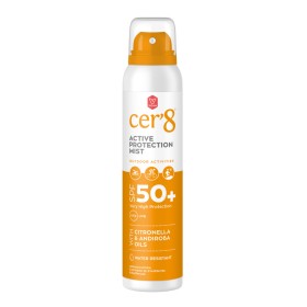 Cer8 Active Protection Mist Spf50+ Αντηλιακό Υψηλής Προστασίας με Citronella & Andiroba 125ml