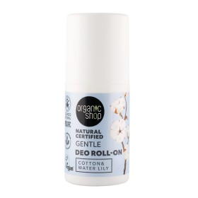 Organic Shop Natural Certified Απαλό Αποσμητικό Roll-On με Βαμβάκι & Water Lily 50ml Organic Shop Natural Certified Απαλό Αποσμητικό Roll-On με Βαμβάκι & Water Lily 50ml