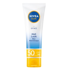 NIVEA Sun UV Face Cream Mat Look SPF50 Αντηλιακό Προσώπου για Ματ Αποτέλεσμα 50ml
