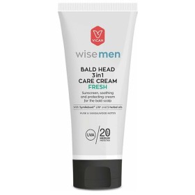 VICAN Wise Men Bald Head 3in1 Care Cream Fresh  Αντιηλιακή & Προστατευτική Κρέμα για το Δέρμα της Κεφαλής 100ml