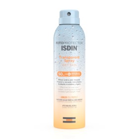 Isdin Fotoprotector Transparent Wet Skin Αδιάβροχη Αντηλιακή Λοσιόν για το Σώμα Spf50+ σε Spray 250ml Isdin Fotoprotector Transparent Wet Skin Αδιάβροχη Αντηλιακή Λοσιόν για το Σώμα Spf50+ σε Spray 250ml