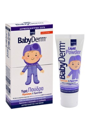 INTERMED Babyderm Liquid Powder Care & Protection Υγρή Προστατευτική Πούδρα 75ml