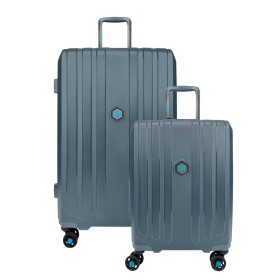 Bg Berlin Promo Enduro Μεγάλη Βαλίτσα Χρώμα Petrol 77x48.5x28cm & Βαλίτσα Καμπίνας 54x39x21cm