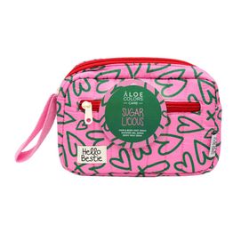 Aloe Colors Promo Sugarlicious Bag Cosmetic Bag Shower Gel Αφρόλουτρο 200ml & Hair & Body Mist 100ml & Body Milk 150ml