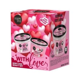Organic Shop Promo With Love Body Care Beauty Set Scrub Σώματος 250ml & Ενυδατικό Σουφλέ Σώματος 250ml