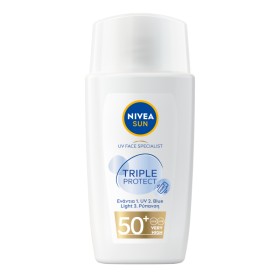 Nivea Triple Protect Αντηλιακή Κρέμα Προσώπου Spf50 40ml