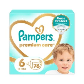 Pampers Premium Care Μέγεθος 6 (13kg-18kg) Βρεφικές Πάνες 76 Τεμάχια