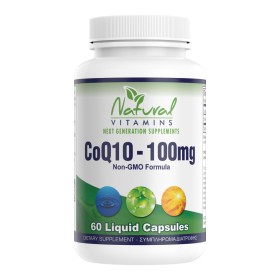 Natural Vitamins Coq10 100mg 60 Κάψουλες Natural Vitamins Coq10 100mg 60 Κάψουλες