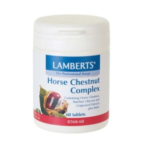 LAMBERTS Horse Chestnut Complex Supplement to Enhance Venous Function 60 Tablets