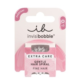 Invisibobble Extra Care Hair Spiral Crystal Clear Διάφανα Λαστιχάκια Μαλλιών 3 Τεμάχια Invisibobble Extra Care Hair Spiral Crystal Clear Διάφανα Λαστιχάκια Μαλλιών 3 Τεμάχια