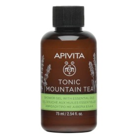 APIVITA Mini Tonic Mountain Tea Αφρόλουτρο με Αιθέρια έλαια - Τσάι του Βουνού 75ml