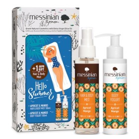 Messinian Spa Promo Hello Summer Hair & Body Mist Apricot & Mango 100ml & Body Yogurt Apricot & Mango 100ml & Δώρο Hair & Body Mist 100ml Messinian Spa Promo Hello Summer Hair & Body Mist Apricot & Mango 100ml & Body Yogurt Apricot & Mango 100ml & Δώρο Hair & Body Mist 100ml