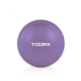 TOORX Μπάλα Ενδυνάμωσης Toning Ball 1,5kg Μωβ 1 Τεμάχιο