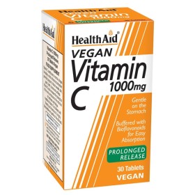 HEALTH AID Vitamin C 1000mg Prolonged Release με Βιταμίνη C Βραδείας Αποδέσμευσης  30 ταμπλέτες