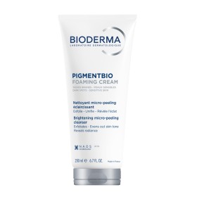 Bioderma Pigmentbio Foaming Cream Απολεπιστική Κρέμα Καθαρισμού για Άμεση Φωτεινότητα της Επιδερμίδας 200ml