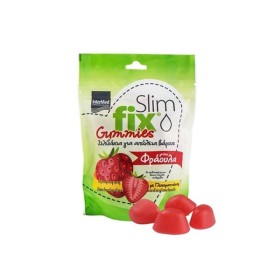 Intermed Slim Fix Gummies Ζελεδάκια Απώλειας Βάρους με Γλυκομμανάνη με Γεύση Φράουλα 42 Ζελεδάκια