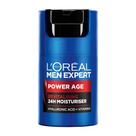 Loreal Men Expert Power Age Revitalising 24h Moisturiser Ανδρική Κρέμα Προσώπου για τα Σημάδια Γήρανσης 50ml