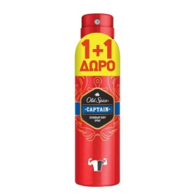 OLD SPICE Promo Captain Deodorant Body Spray Αποσμητικό Σπρέι Σώματος για Άνδρες 2x150ml