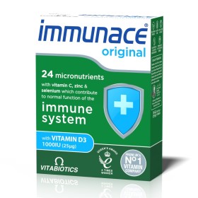VITABIOTICS Immunace Original για Ενίσχυση του Ανοσοποιητικού 30 Ταμπλέτες