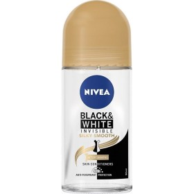 NIVEA Deo Black & White Invisible Silky Smooth Skin Αποσμητικό Roll-On 50ml