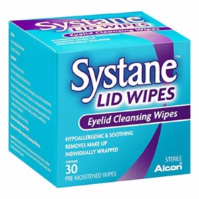 ALCON Systane Lid Wipes Eyelid Cleaning Wipes 30 Pieces