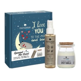 Messinian Spa Promo Spread the Scent Box Scented Candle Κερί Spicy Vanilla 75g & Ηair & Βody Μist Spicy Vanilla 100ml Messinian Spa Promo Spread the Scent Box Scented Candle Κερί Spicy Vanilla 75g & Ηair & Βody Μist Spicy Vanilla 100ml