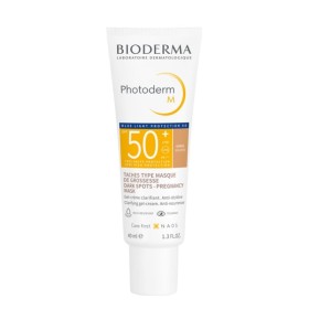BIODERMA Photoderm M SPF50+ Golden Face Sunscreen with Color for Hyperpigmentation Dark Shade 40ml