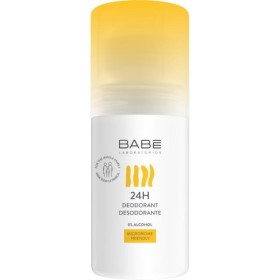 BABE LABORATORIOS 24h Roll on Deodorant Alcohol Free Deodorant Suitable & for Children Over 8 Years 50ml