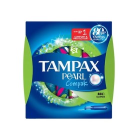 TAMPAX Pearl Compak Super 72 Pieces