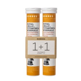 Korres Promo Royal Jelly Vitamins & Minerals για Ενέργεια & το Ανοσοποιητικό 2x18 Αναβράζοντα Δισκία Korres Promo Royal Jelly Vitamins & Minerals για Ενέργεια & το Ανοσοποιητικό 2x18 Αναβράζοντα Δισκία