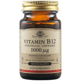 SOLGAR Vitamin B12 1000μg 100 Υπογλώσια Δισκία