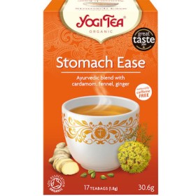 YOGI TEA Stomach Ease Βιολογικό Τσάι για Χώνεψη 17 Φακελάκια 30.6g