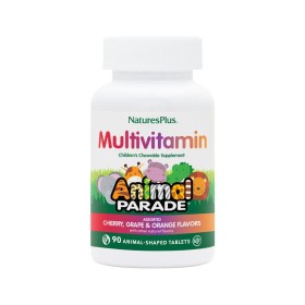 NATURES PLUS Animal Parade Assorted Children's Multivitamin 90 Chewable Tablets