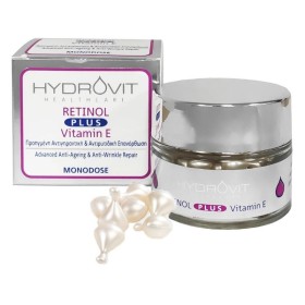 HYDROVIT Retinol Plus Vit E Anti-Wrinkle Repair Monodose Anti-Aging Face Serum with Vitamin E in Monodoses 60 Capsules