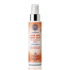 Garden Hair And Body Mist με Εκχύλισμα Σύκου Happy Vanilla Spray 100ml