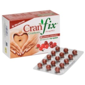 UNIPHARMA Cranfix Cranberry 60 Soft Capsules