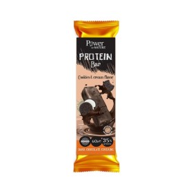 POWER OF NATURE Protein Bar Cookies & Cream Flavor Μπάρα με 35% Πρωτεΐνη 60g
