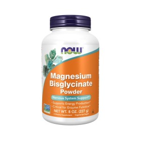 Now Magnesium Bisglycinate Powder Συμπλήρωμα Διατροφής σε Σκόνη 227g Now Magnesium Bisglycinate Powder Συμπλήρωμα Διατροφής σε Σκόνη 227g