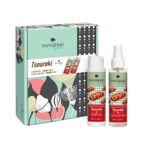 Messinian Spa Promo Tsoureki Shower Gel Αφρόλουτρο 100ml & Hair & Body Mist Ενυδατικό Mist Σώματος & Μαλλιών 100ml