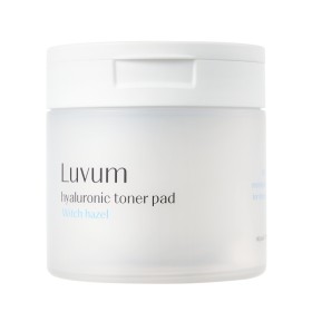 Luvum Bamboo Hyaluronic Toner Pad Witch Hazel Εμποτισμένοι Δίσκοι για Ενυδάτωση & Ήπια Απολέπιση 60 Τεμάχια