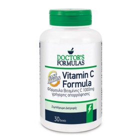 Doctors Formulas Vitamin C Formula 1000mg Γρήγορης Απορρόφησης 30 Δισκία Doctors Formulas Vitamin C Formula 1000mg Γρήγορης Απορρόφησης 30 Δισκία