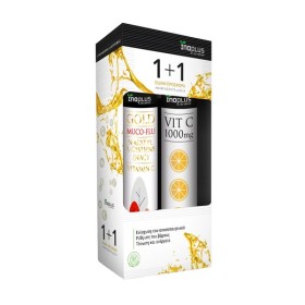 Inoplus Promo Gold Muco-Flu για το Ανοσοποιητικό Σύστημα 20 Αναβράζοντα Δισκία & Vit C 1000mg για Ενίσχυση του Ανοσοποιητικού 20 Αναβράζοντα Δισκία Inoplus Promo Gold Muco-Flu για το Ανοσοποιητικό Σύστημα 20 Αναβράζοντα Δισκία & Vit C 1000mg για Ενίσχυση του Ανοσοποιητικού 20 Αναβράζοντα Δισκία