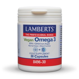 Lamberts Vegan Ω3 Epa & Dha From Algae 750mg 30 Κάψουλες Lamberts Vegan Ω3 Epa & Dha From Algae 750mg 30 Κάψουλες