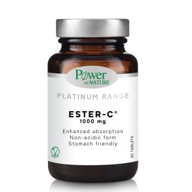 POWER HEALTH Platinum Range Ester-C Βιταμίνη για το Ανοσοποιητικό 1000mg 30 Ταμπλέτες