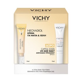 Vichy Promo Neovadiol Κρέμα για Μάτια & Χείλη 15ml & Δώρο Capital Soleil UV-Age Αντηλιακό Προσώπου SPF50+ 15ml Vichy Promo Neovadiol Κρέμα για Μάτια & Χείλη 15ml & Δώρο Capital Soleil UV-Age Αντηλιακό Προσώπου SPF50+ 15ml