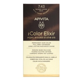 APIVITA My Color Elixir Βαφή Μαλλιών 7.43 Ξανθό Χάλκινο Μελί 50ml & 75ml