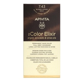 Apivita My Color Elixir Βαφή Μαλλιών 7.43 Ξανθό Χάλκινο Μελί 50ml & 75ml