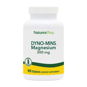 Natures Plus Dyno Mins Magnesium 300mg για την Υποστήριξη της Καρδιάς & του Νευρικού Συστήματος & των Οστών 90 Ταμπλέτες Natures Plus Dyno Mins Magnesium 300mg για την Υποστήριξη της Καρδιάς & του Νευρικού Συστήματος & των Οστών 90 Ταμπλέτες